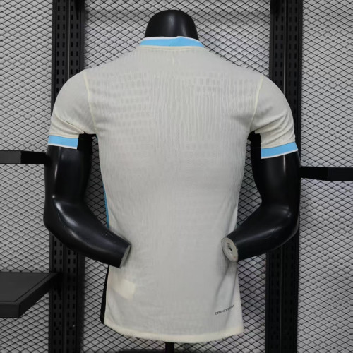 with new Sponor Logo Player Version 2025-2026 Al-Ittihad Away White Soccer Jersey Football Shirt