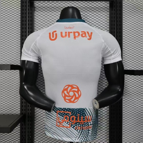 with RSL Patch Player Version 2025-2026 Al-Ahli Saudi Third Away Soccer Jersey Football Shirt