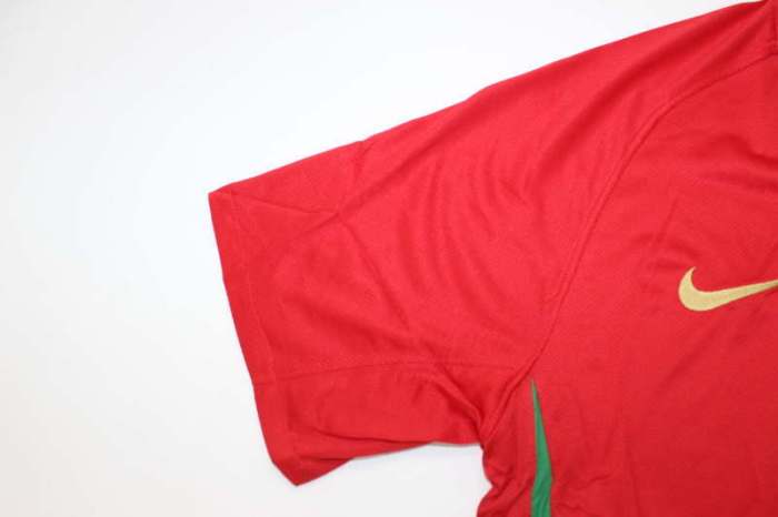 with Patch Retro Jersey 2008-2010 Portugal Home Soccer Jersey Vintage Football Shirt