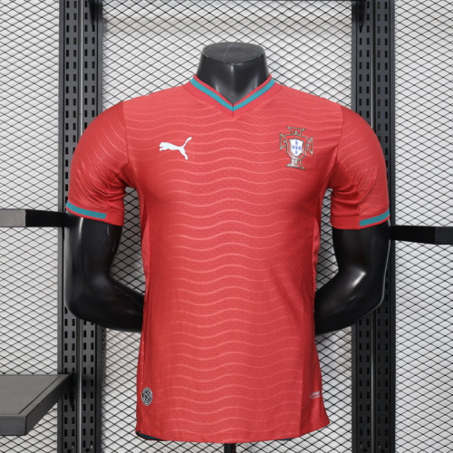 Player Version 2026 Portugal Home Soccer Jersey Football Pre-match Shirt