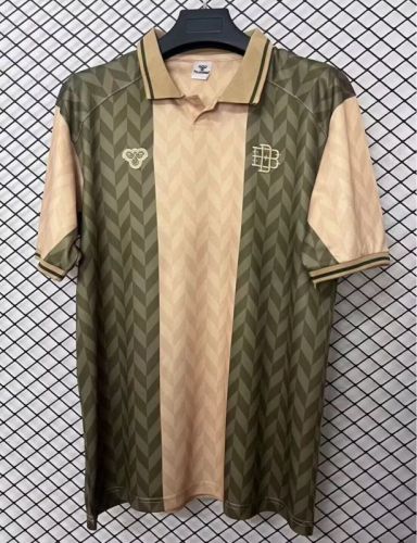 Fans Version 2025-2026 Real Betis Yellow/Green Soccer Training Jersey Football Shirt