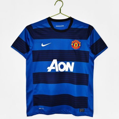 Retro Jersey 2011-2012 Manchester United Away Soccer Jersey Vintage Football Shirt