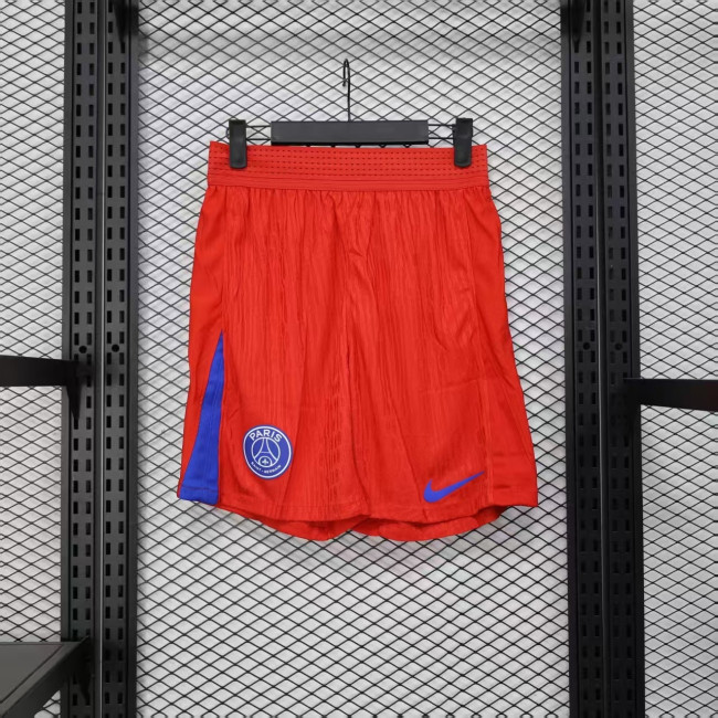 Player Version 2025-2026 PSG Third Away Soccer Shorts Football Shorts