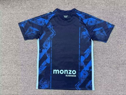 Fans Version 2025-2026 Coventry City Third Away Dark Blue Soccer Jersey Football Shirt