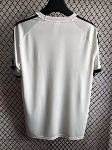 Fan Version 2025-2026 AD Oasis White/Black Soccer Jersey Football Shirt