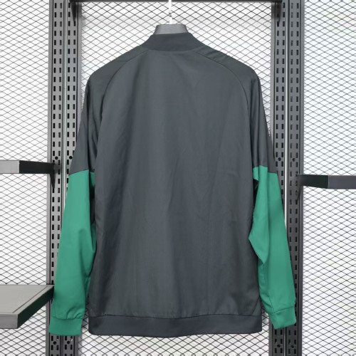 2025-2026 Mexico Black/Green Soccer Windbreaker Jacket Football Jacket