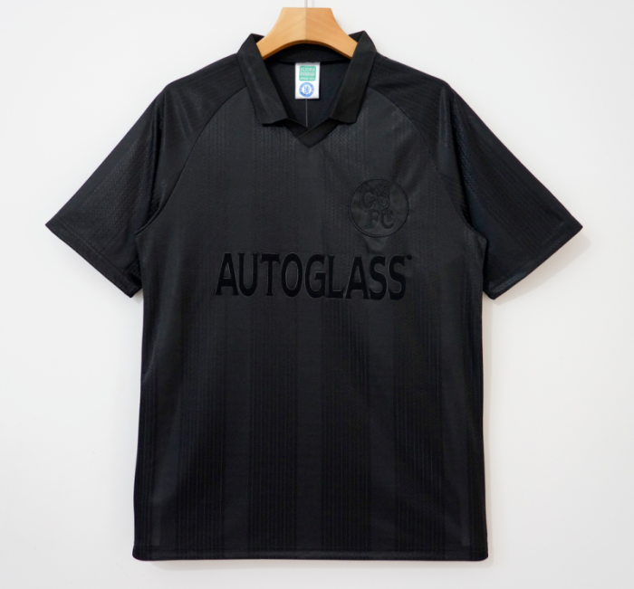 Retro Jersey 1998 Chelsea Black Soccer Jersey Vintage Football Shirt