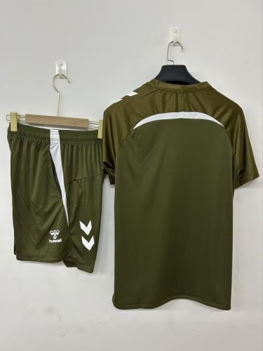 Adult Uniform 2025-2026 Celta Dark Green Soccer Training Jersey and Shorts Football Kits