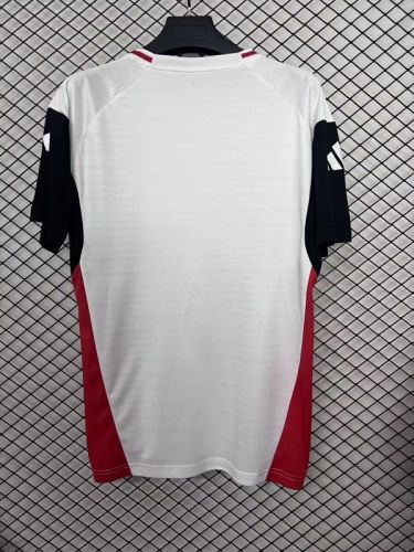 Fan Version 2025-2026 Athletic Bilbao White/Black/Red Soccer Jersey Football Shirt