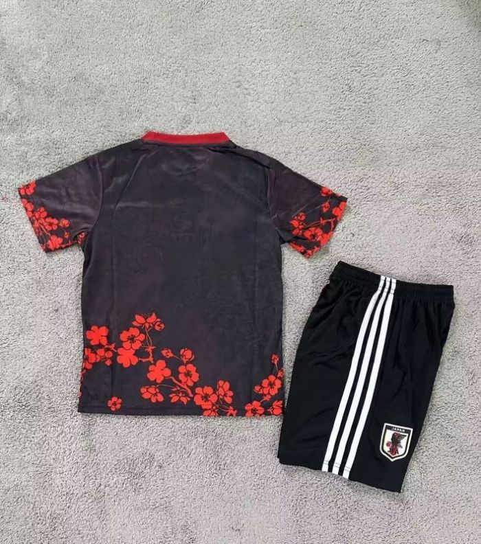 Youth Uniform Kids Kit 2025 Japan Comic Soccer Jersey Shorts Child Football Set