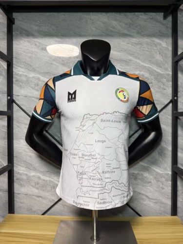 Player Version 2026 Senegal White Map Version Soccer Jersey Football Shirt