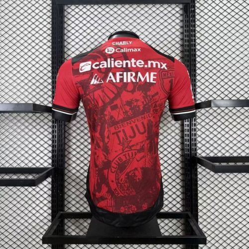 Player Version 2025-2026 Xolos de Tijuana Home Soccer Jersey Football Shirt