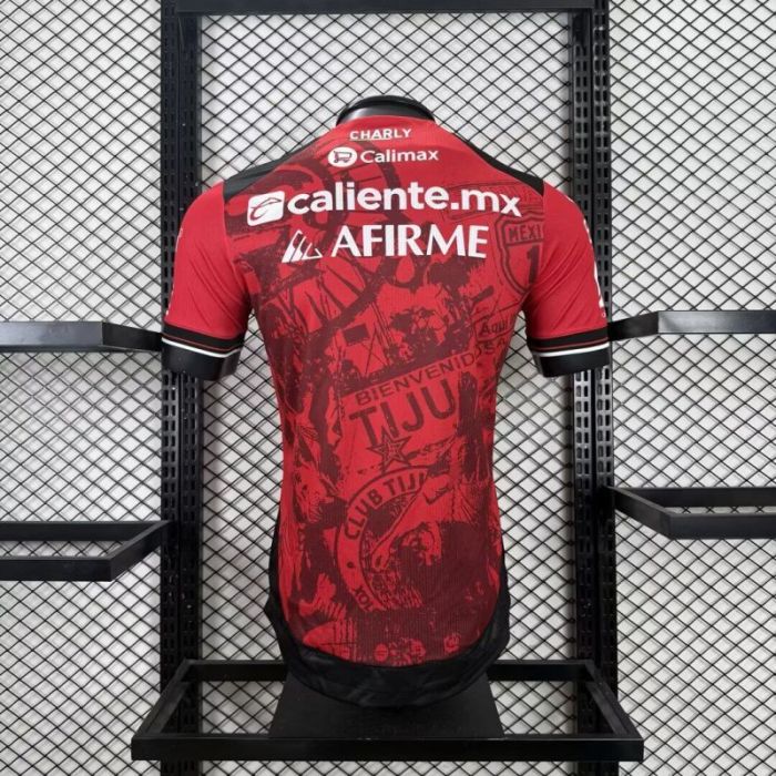 Player Version 2025-2026 Xolos de Tijuana Home Soccer Jersey Football Shirt