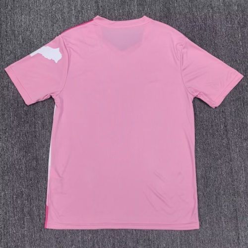 Fans Version 2025 Morocco Pink/White Special Edition Soccer Training Jersey Football Shirt