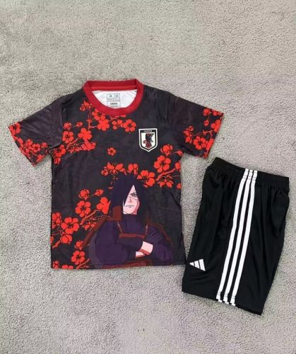 Youth Uniform Kids Kit 2025 Japan Comic Soccer Jersey Shorts Child Football Set