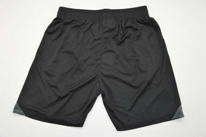 Fan Version 2025-2026 Sevilla Black/White Soccer Shorts Football Shorts