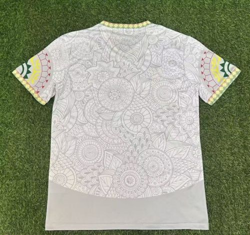 Fan Version 2025-2026 Mali Black White Soccer Jersey Football Shirt