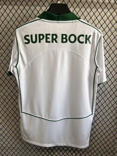 Fan Version 2025-2026 Sporting Lisbon Third Away White Football Shirt Soccer Jersey