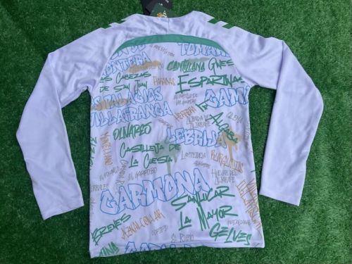 2025-2026 Real Betis White Special Edition Soccer Training Sweater