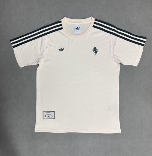 Maillot Juve Shirt Fans Version 2025-2026 Juventus White ICON Soccer Jersey Football Shirt