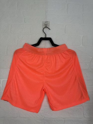 Player Version 2025-2026 Barcelona Third Away Orange Soccer Shorts Football Shorts