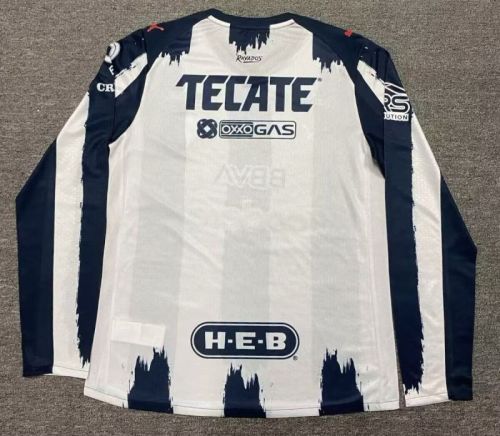 Long Sleeve Player Version 2025-2026 Monterrey Home Soccer Jersey Menterrey Football Shirt