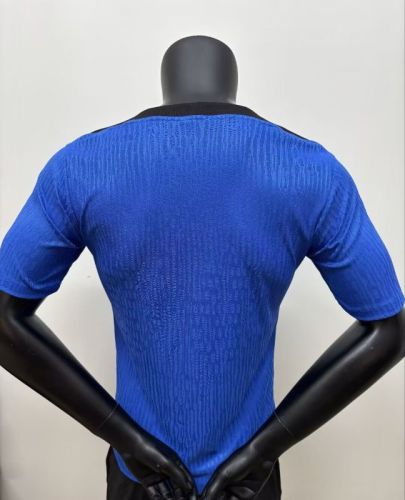 Player Version South Korea 2025 Blue/Black Soccer Training Jersey Football Shirt