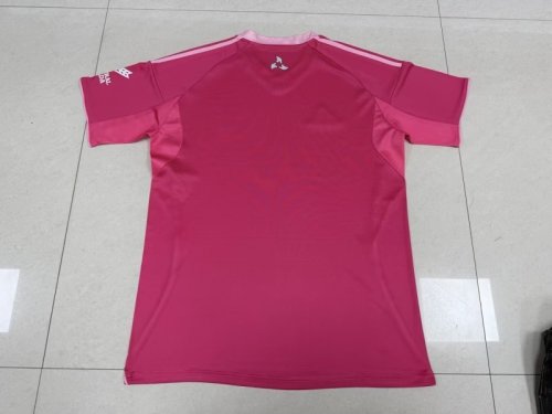 with Sponor Logo Fan Version 2025-2026 Granada Pink Soccer Jersey Football Shirt
