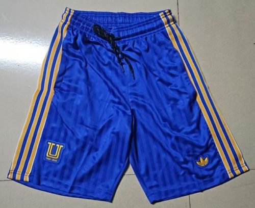 Retro Model 2025-2026 Tigres Blue Soccer Shorts Football Shorts