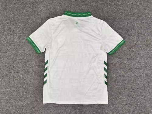 Fan Version 2025-2026 Saint-Étienne Away White Soccer Jersey Football Shirt