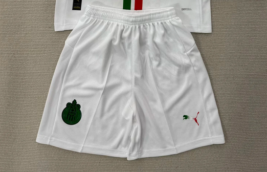 Fan Version 2025-2026 Chivas Away White Soccer Shorts Football Shorts
