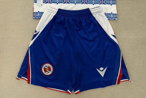 Fan Version 2025-2026 Reading Home Soccer Shorts Football Shorts