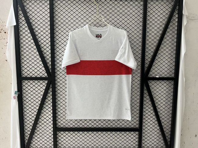 Fans Version 2025-2026 Stuttgart 100th Anniversary White Soccer Jersey Football Shirt