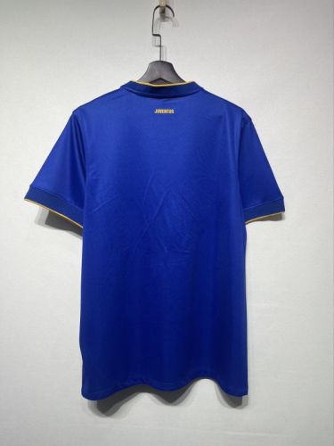 Retro Jersey 2014-2015 Juventus Away Blue Soccer Jersey Vintage Football Shirt