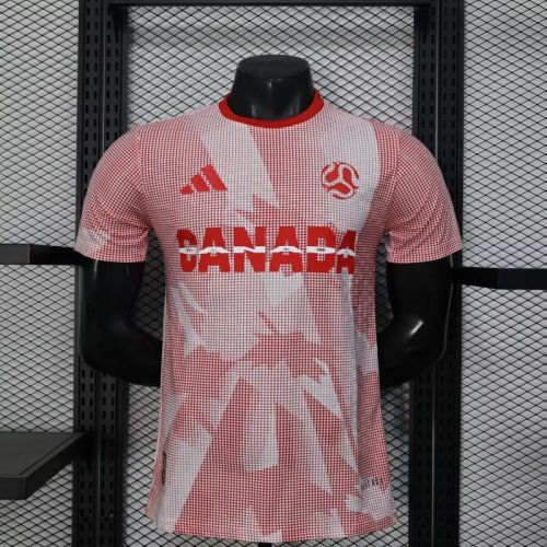 Player Version Canada 2026 Pink FIFA Shirt Soccer Jersey Football Shirt