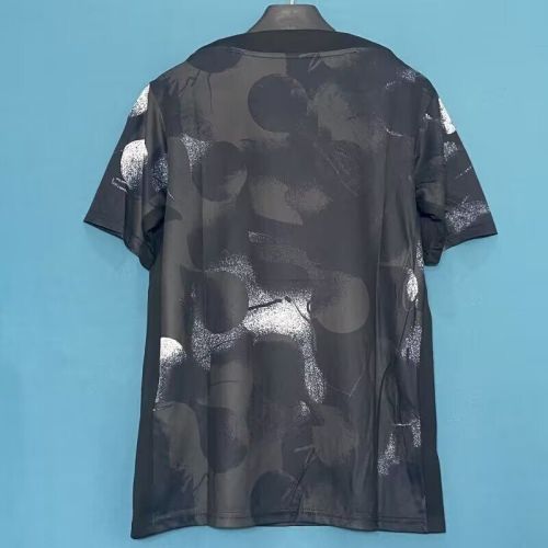 Fan Version 2025-2026 Corinthians Black Soccer Pre-match Jersey Football Shirt