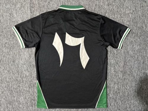 Fans Version 2025-2026 Club Deportivo Palestino Black/Green Soccer Jersey Palestinian Football Shirt