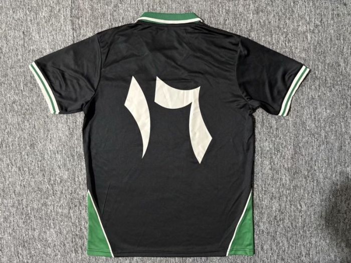 Fans Version 2025-2026 Club Deportivo Palestino Black/Green Soccer Jersey Palestinian Football Shirt