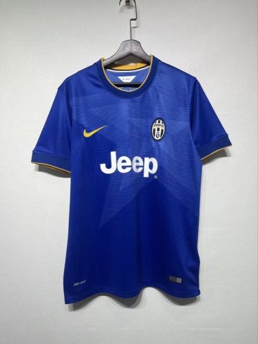 Retro Jersey 2014-2015 Juventus Away Blue Soccer Jersey Vintage Football Shirt
