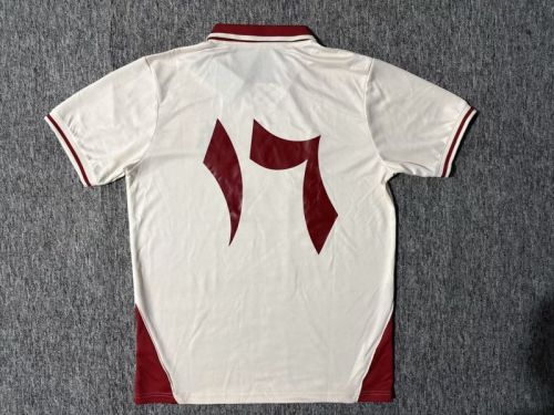 Fans Version 2025-2026 Club Deportivo Palestino White/Red Soccer Jersey Palestinian Football Shirt