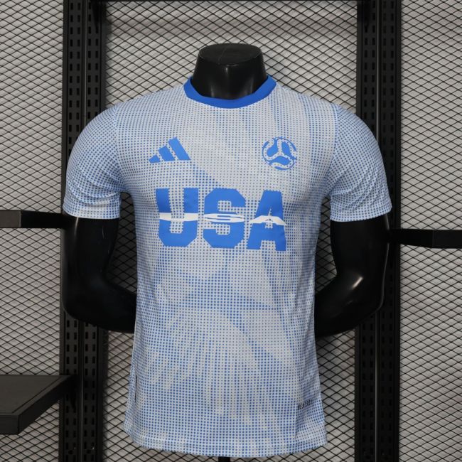 Player Version 2025 USA FIFA Shirt Soccer Jersey United States Football Shirt