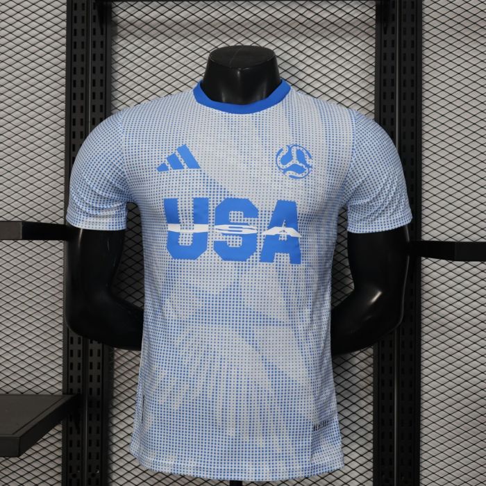 Player Version 2025 USA FIFA Shirt Soccer Jersey United States Football Shirt