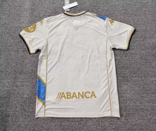 Fan Version 2025-2026 Deportivo La Coruna Third Away White Soccer Jersey Camisetas de Futbol