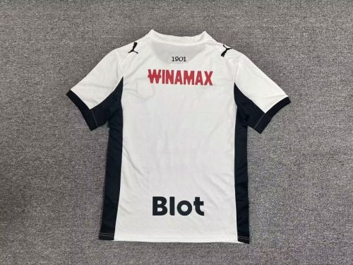 Fan Version 2025-2026 Stade Rennais Away White Soccer Jersey Football Shirt