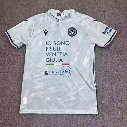 Fans Version 2025-2026 Udinese Calcio Away Soccer Jersey Football Shirt