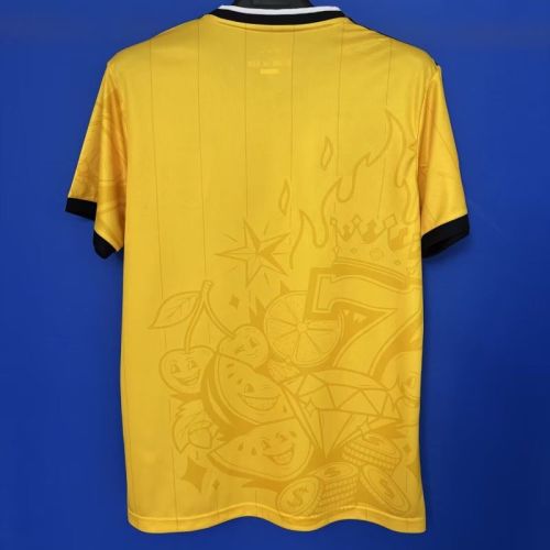 Fan Version 2025-2026 Italy Game Version Yellow Soccer Jersey Football Shirt