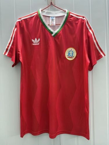 Retro Jersey 1986 Bulgaria Away Red Soccer Jersey Vintage Football Shirt