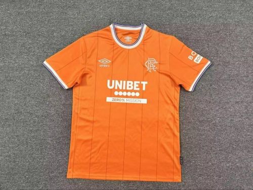 Fans Version 2025-2026 Queens Park Rangers Fourth Away Orange Soccer Jersey Football Shirt