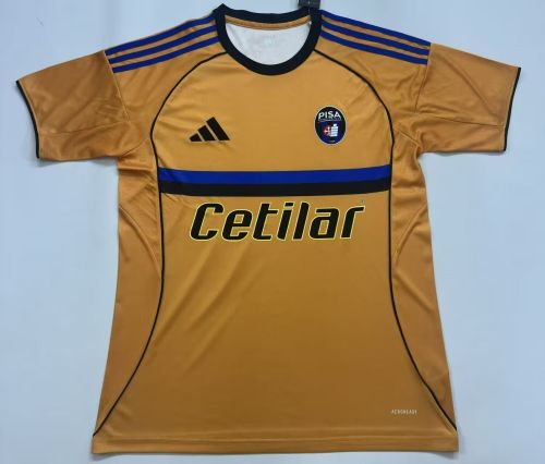 Fan Version 2025-2026 Pisa SC Away Soccer Jersey Pisa Sporting Club Football Shirt