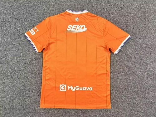 Fans Version 2025-2026 Queens Park Rangers Fourth Away Orange Soccer Jersey Football Shirt